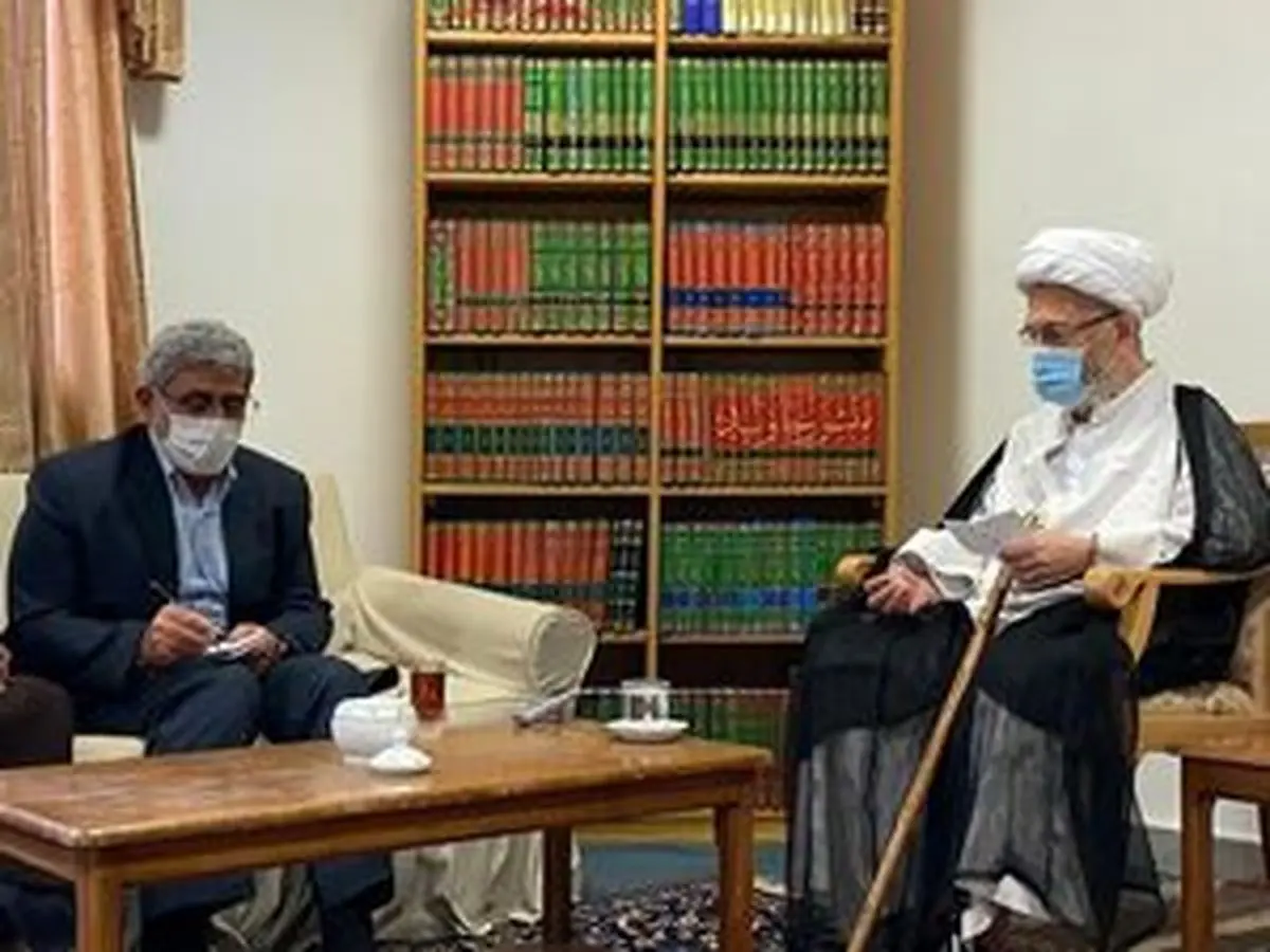 دیدار سردار قاآنی با مراجع عظام تقلید +عکس