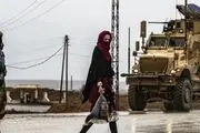 اخراج کاروان نظامیان آمریکایی توسط مردم روستایی در شرق سوریه