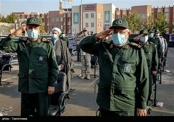 مراسم تشییع پیکر سرلشکر فیروزآبادی