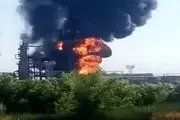 حمله پهپادی اوکراین به پالایشگاه نفت روسیه