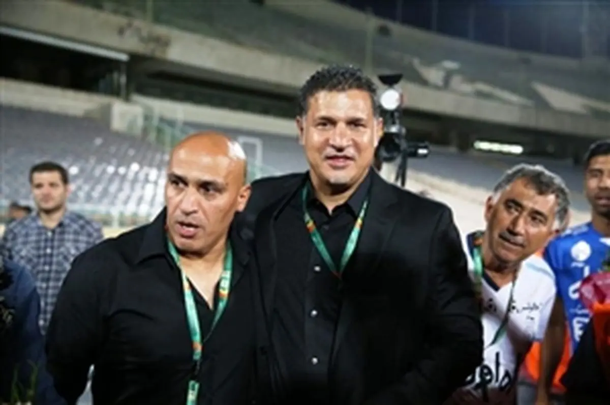 منصوریان و دایی برابر هم