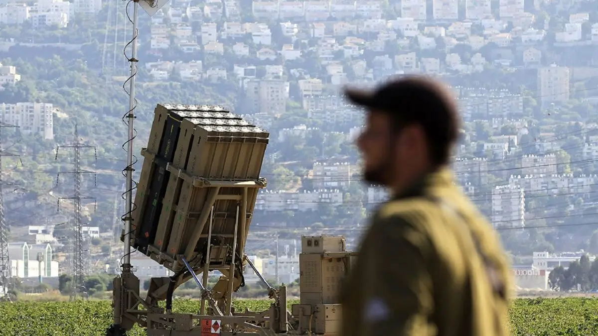 استقرار سامانه گنبد آهنین در شمال فلسطین اشغالی