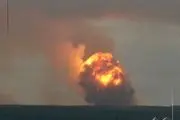 انفجار در یک پایگاه موشکی روسیه