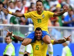بهترین بازیکن دیدار برزیل و مکزیک