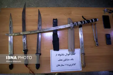 دستگیری سارقان خشن در تهران/گزارش تصویری