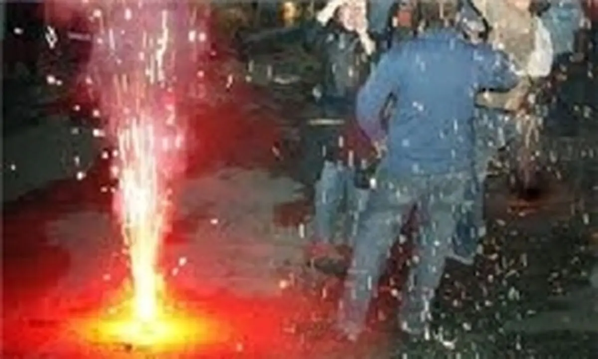 آسیب‌دید‌گی ۳هزار نفر درچهارشنبه سوری