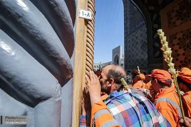 پاکبانان مشهدالرضا ميهمان حرم مطهررضوي (6)