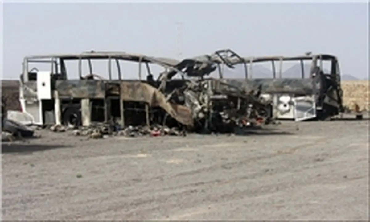 ۱۵ کشته در حادثه سقوط اتوبوس به داخل دره در هراز