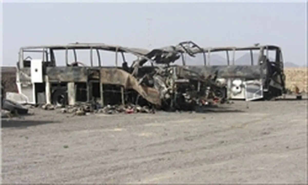 ۱۵ کشته در حادثه سقوط اتوبوس به داخل دره در هراز