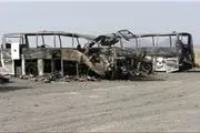 ۱۵ کشته در حادثه سقوط اتوبوس به داخل دره در هراز