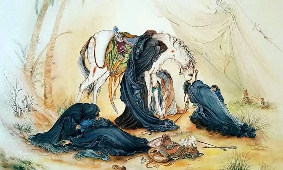 نظر شنیدنی رهبرانقلاب درباره این اثر استاد محمود فرشچیان 