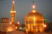 آتش سوزی در کارگاه ساختمانی در حرم امام رضا(ع)/فیلم