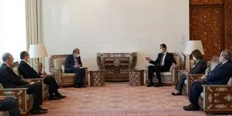 دستیار ارشد وزیر خارجه ایران با «بشار اسد» دیدار کرد