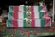 تشییع پیکر 54 شهید دفاع مقدس نیروی انتظامی/ گزارش تصویری