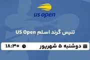 پخش زنده تنیس گرند اسلم ۵ شهریور ۱۴۰۳