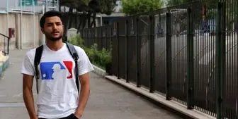 تصویری از لباس دامادی مدافع استقلال