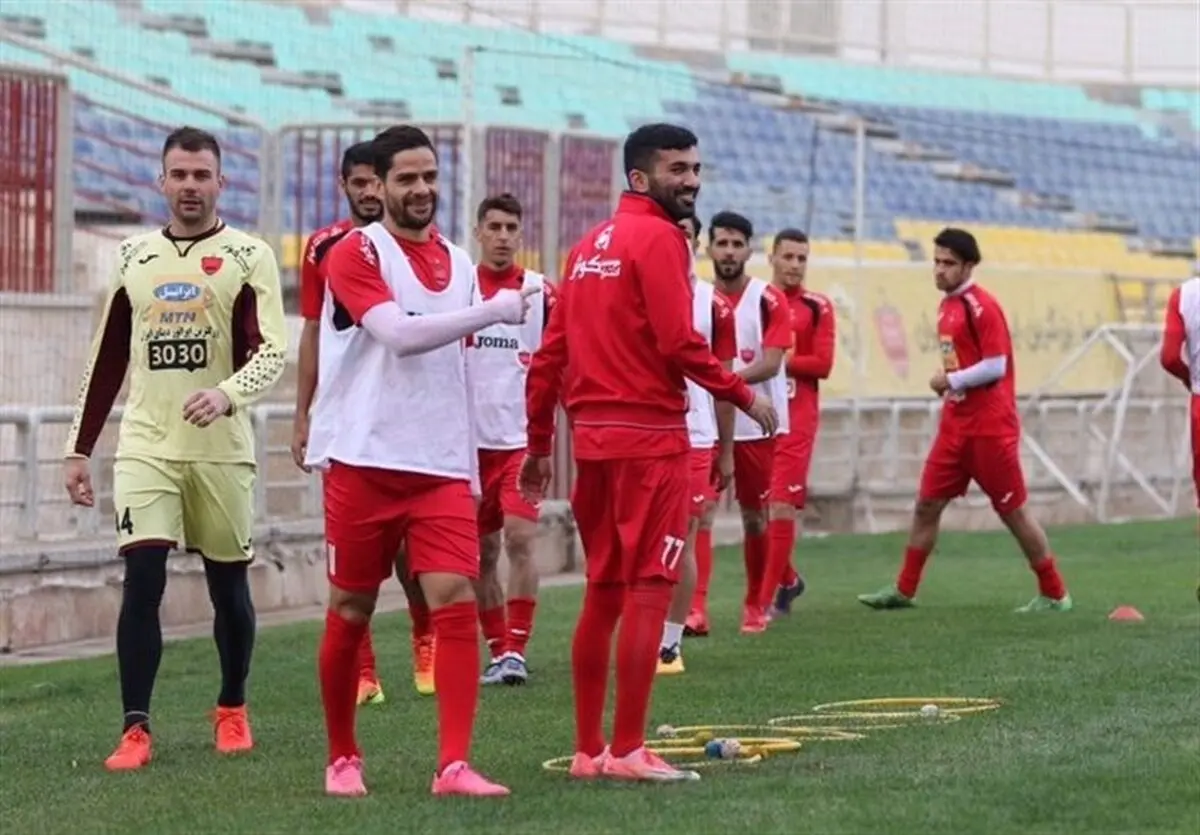 تمرین سرخپوشان بدون حضور برانکو