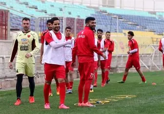 گزارش تمرین پرسپولیس/ قرعه ایران سوژه بازیکنان