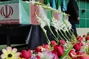 زمان مراسم تشییع پیکر مطهر شهدای جنایات اخیر صهیونیست‌ها 