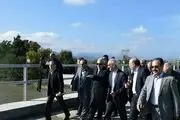 بازدید مدیران راه آهن ایران و آذربایجان از محل پایانه بار آستارا 