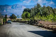 کوچه‌های بهاری روستای صدخرو به روایت تصویر
