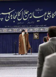 دیدار جمعی از کارگران با رهبر معظم انقلاب اسلامی