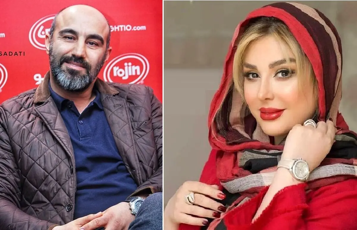 گریم منحصر به فرد محسن تنابنده و نیوشا ضیغمی در نقش جنس مخالف /عکس
