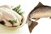 نرخ جدید مرغ و انواع ماهی در بازار