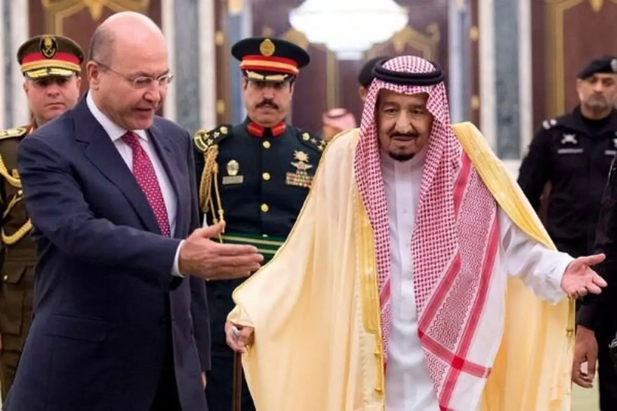 رایزنی تلفنی رئیس جمهور عراق و پادشاه سعودی