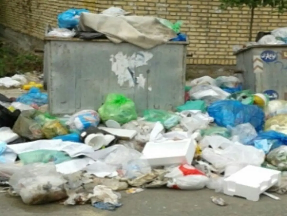 سونامی زباله تهدیدی زیست محیطی در عباس‌آباد +تصاویر