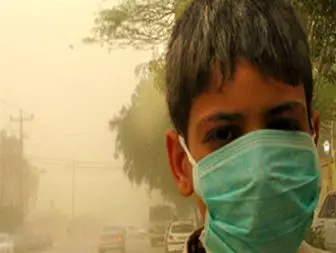 افزایش بیش از حد گرد و غبار در آسمان خوزستان