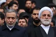 حضور شخصیت‌ها در تشییع شهیدان مقیسه و رازینی/ گزارش تصویری