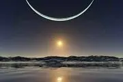تصویر دیدنی از طلوع آفتاب در قطب شمال