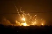 برخورد های پیاپی موشک های ایران به فرودگاه نظامی رامون در ایلات اسرائیل