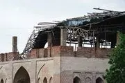 تخریب سقف چشمه عمارت بهشهر
