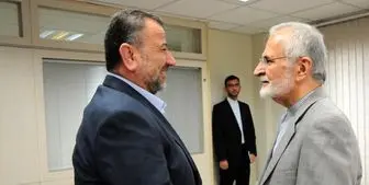 دیدار نایب رئیس دفتر سیاسی حماس با خرازی