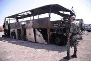 عامل آتش گرفتن اتوبوسها
