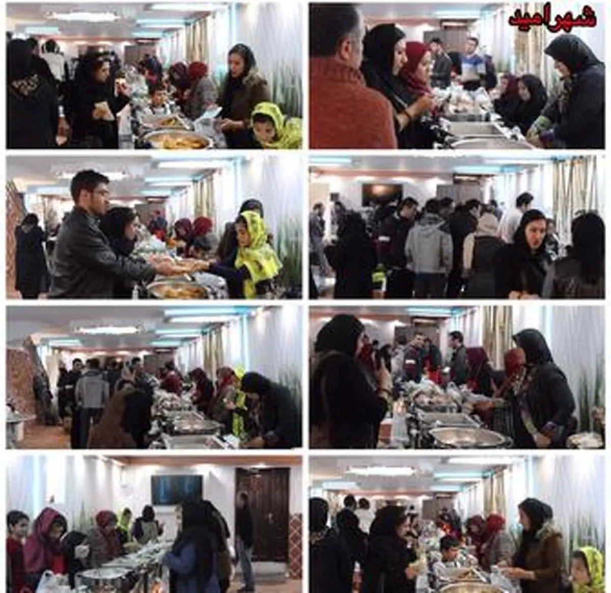بازارچه خیریه غذاى شهرامید با هدف حمایت از نیازمندان برگزار شد