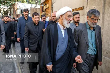 مراسم تشییع آیت الله حسن صانعی (ره)