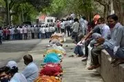 تعداد مبتلایان روزانه به کرونا در هند رکورد زد