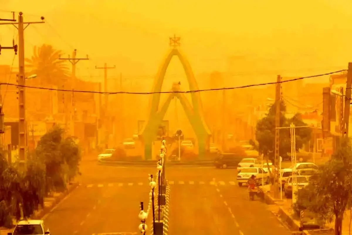 وضعیت نارنجی هوا در ۴ شهر خوزستان