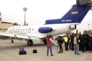 فرود هواپیما در فرودگاه حلب پس از ۸ سال 