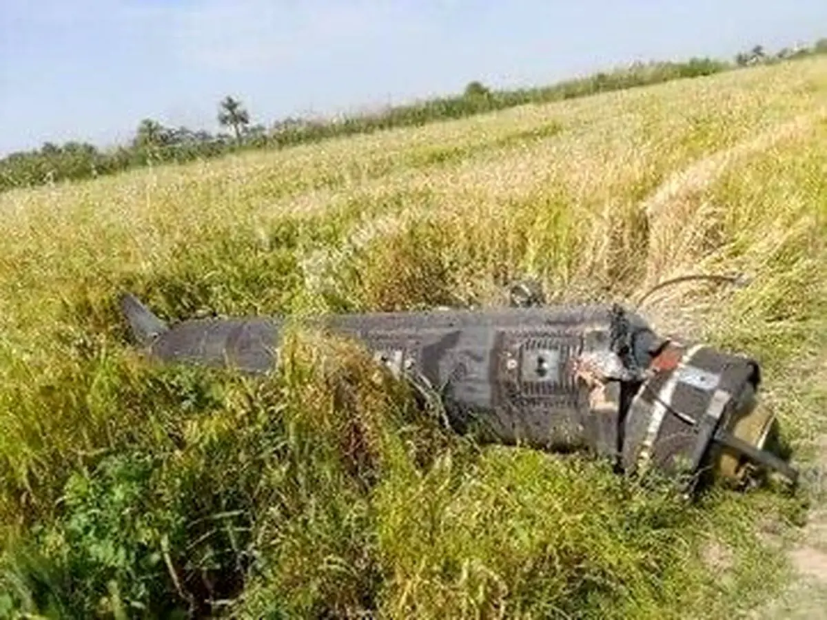 بقایای موشک اسرائیل +عکس