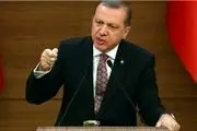 اردوغان: با کردهای مسلح مانند داعش می‌جنگیم