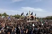 مردم خراسان جنوبی در تشییع پیکر شهید جمهور سنگ تمام گذاشتند