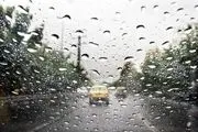  بارش شدید باران در رامسر/ عکس