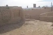 مرمت اضطراری خانه قجری بی بی تاج یزد
