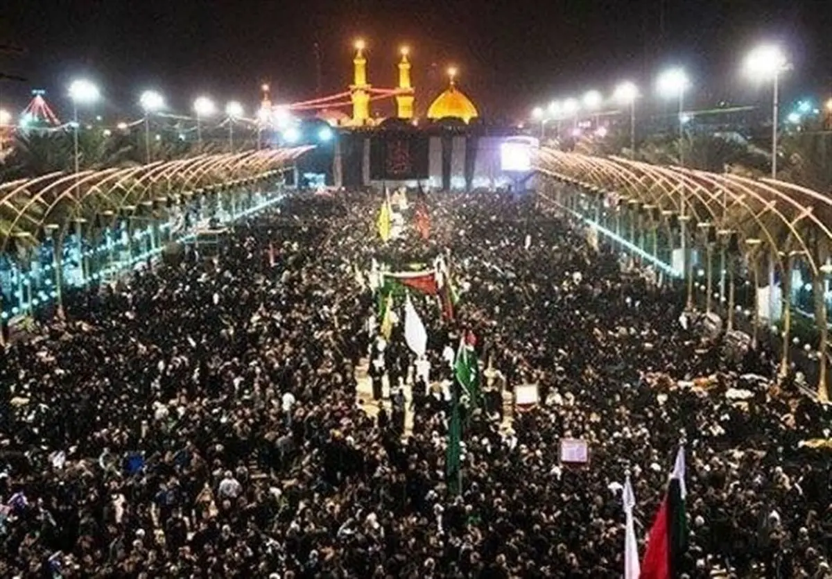 اسکان زائران اربعین ۹۷ در صحن حضرت زهرا (س)