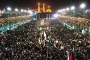 اسکان زائران اربعین ۹۷ در صحن حضرت زهرا (س)