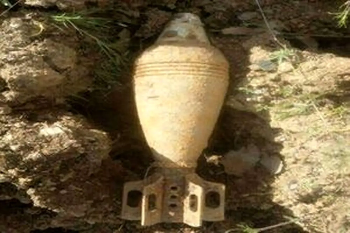 کشف یک گلوله خمپاره عملنکرده در مریوان